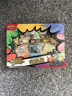 Pokemon Ascended Heroes Deluxe Pin Collection IN HAND - New And Sealed - Image 1