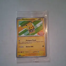 Pokemon Pikachu Berkemeja Batik 101/SV-P Indonesia Journey Sealed Promo - Image 1