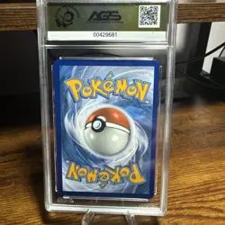 Pokemon TCG Alakazam v SWSH083 Promo Black Star 2021 Graded Pokemon AGS 9.5 #1 - Image 3
