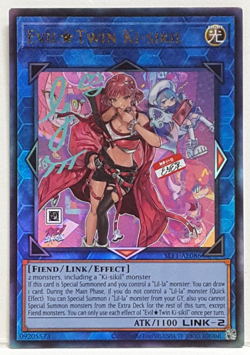 Yugioh Asia English Evil Twin Ki-sikil (ALT ART) SLF1-AE086 Ultimate Rare - Image 1