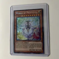 World of Prophecy MP14-EN081 Secret Rare 1st Edition Yu-Gi-Oh Card NM-Mint - Image 2
