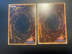 2000 Vintage Yugioh PG-40 Swords of Revealing Light + Monster Reborn - Image 2