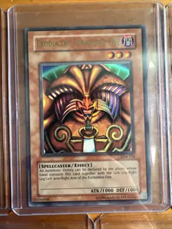 Exodia the Forbidden One LOB-124 The Legend of Blue Eyes White Dragon - Full Set - Image 3