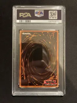 YU-GI-OH! yugioh Two-Pronged Attack LOB-061 Rare 1st Edition PSA10 - Image 2