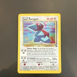 Pokemon Cool Porygon 15/53 Wotc Promo Holo 50 HP Basic Card - Image 1