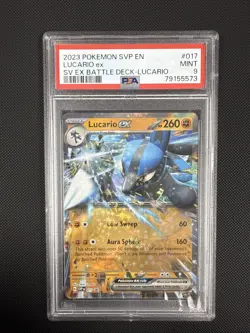 Lucario ex 017 Sv: Scarlet & Violet Promo Cards Holo - Image 1