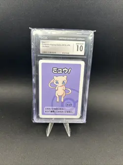 2019 POKEMON PLAYING CARDS JPN OLD MAID MEW CGC 10 PRISTINE - Image 1