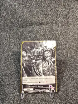 FOW TCG Blazer Gill Rabus - Promo Cards (PRO) Uber Rare LP - Image 2