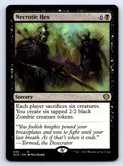 Necrotic Hex R Commander Legends 137 LP - Image 1