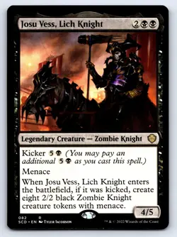Josu Vess, Lich Knight R Starter Commander Decks 82 LP - Image 1