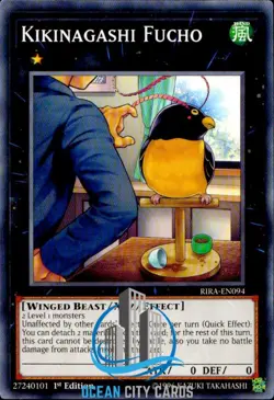 Yugioh RIRA-EN094 Kikinagashi Fucho Common 1st Edition - Image 1