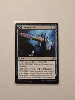 Tithing Blade - The Lost Caverns of Ixalan - LP - Common - Artifact - Image 1