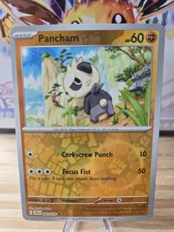 Pokemon TCG - Pancham 083/159 - Reverse Holo - Journey Together English - Image 1