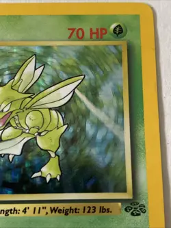 Scyther 10/64 Jungle Holo Rare Pokemon TCG WOTC Vintage 1999 - Image 4