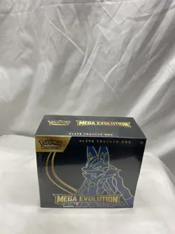 Pokemon TCG: Mega Evolution - Lucario Elite Trainer Box Sealed - Image 1