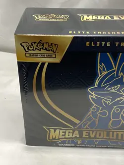 Pokemon TCG: Mega Evolution - Lucario Elite Trainer Box Sealed - Image 2