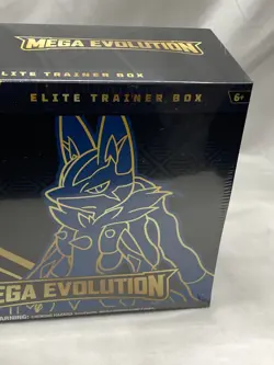 Pokemon TCG: Mega Evolution - Lucario Elite Trainer Box Sealed - Image 3