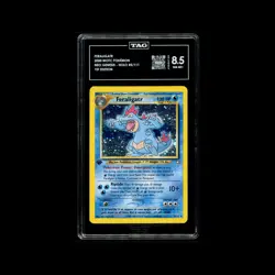 2000 WOTC Pokemon - Feraligatr 5/111 Neo Genesis Holo 1st Edition - TAG 8.5 - Image 1