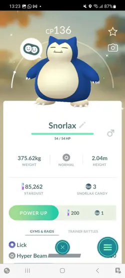 Pokemon Go (Stage 25) Shiny Snorlax ( 19 Shinys ) ( Reduced) - Image 2