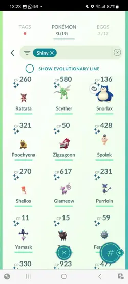 Pokemon Go (Stage 25) Shiny Snorlax ( 19 Shinys ) ( Reduced) - Image 3
