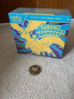 Pokemon TCG - Ascended Heroes - Elite Trainer Box (ETB) - Brand New & Sealed ⚡ - Image 1