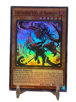 Yugioh - Unchained Soul of Sharvara Super Rare - OP24-EN008 - Image 1