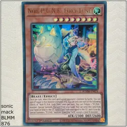 Noh-P.U.N.K. Foxy Tune - BLMM-EN074 - Ultra Rare 1st Edition Yugioh - Image 1