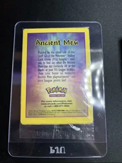 Pokemon TCG Ancient Mew Promo Card Factory Sealed 2000 Movie Promotion - Image 1