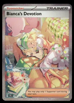 Pokemon Cards Bianca's Devotion 209/162 Temporal Forces NM - Image 1