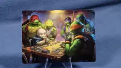 Lessons From Life 14/54 Art Series TMNT MTG Art Card NM/M - Image 1