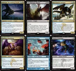 Dimir Dragon (Black Blue) Deck - Silumgar - Regent - Necromaster 60 Cards MTG - Image 1