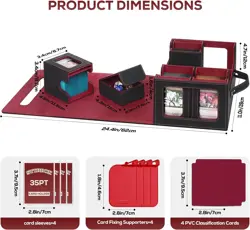 STTRBOX Trading Card Storage Box for MTG, MTG commander deck box， - Image 2