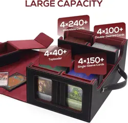 STTRBOX Trading Card Storage Box for MTG, MTG commander deck box， - Image 3