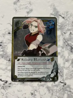 Naruto Sakura Haruno #940 Foil PROMO TCG Card Bandai trading card LP Holographic - Image 1