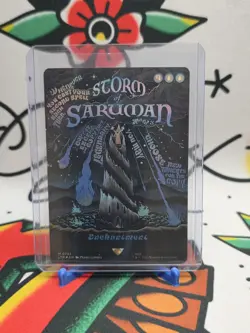 Storm of Saruman (Borderless Poster) Universes Beyond Lord of the Rings: Foil NM - Image 1