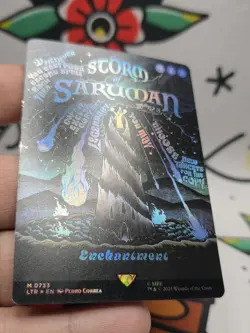 Storm of Saruman (Borderless Poster) Universes Beyond Lord of the Rings: Foil NM - Image 3