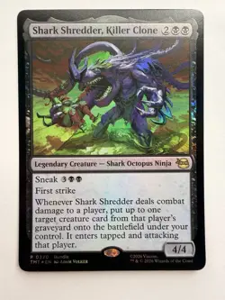 Shark Shredder, Killer Clone #320 MTG: Unique and Miscellaneous Promos (TMT) - Image 1