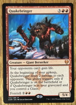 MTG Kaldheim, Quakebringer - Image 1