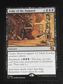 MTG Foundations Jumpstart Army of the Damned 0399 NM Mythic - Image 1