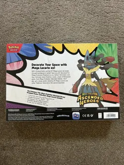 Pokemon Ascended Heroes: Mega Lucario Premium Poster Collection - Image 2