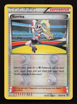 Pokemon TCG Korrina Furious Fists 95/111 Reverse Holo - Image 1