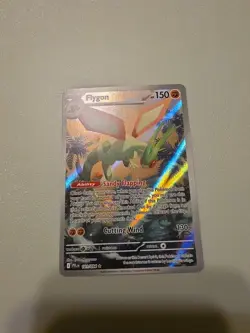 Pokemon TCG Flygon 101/094 Full Art Illustration Rare Holo Phantasmal Flames - Image 1