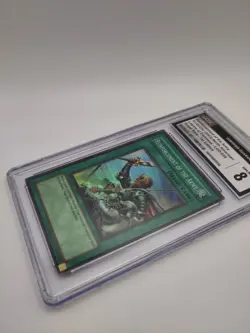Reinforcement Of The Army-Yu GI Oh-LOD028-Super Rare-1st Edition-Graded 8-Mint - Image 3