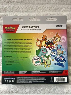 Pokemon First Partner Illustration Collection Series 1 IN HAND - Image 2