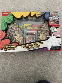 Pokemon Ascended Heroes Gardevoir Premium Poster Collection New & Sealed Inhand - Image 1