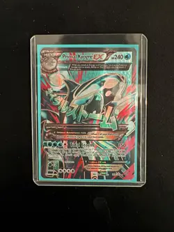 Pokemon Primal Kyogre EX Full Art Holo Primal Clash 149/160 2015 - Image 1