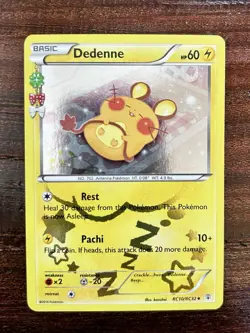 Pokemon TCG Dedenne RC10/RC32 Generations Radiant Collection LP/NM - Image 1
