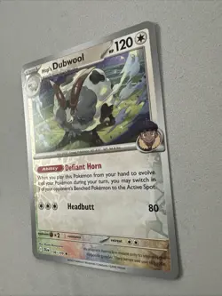 Pokemon TCG * Journey Together 136/159 Hop's Dubwool Rare REVERSE HOLO FRESH PK - Image 2