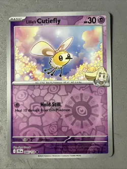 Pokemon TCG * Journey Together 066/159 Lillies Cutiefly C REVERSE HOLO* FRESH PK - Image 1