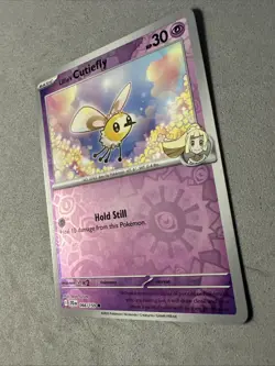 Pokemon TCG * Journey Together 066/159 Lillies Cutiefly C REVERSE HOLO* FRESH PK - Image 2